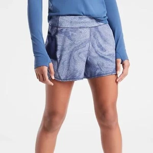 Athleta Girl Record Breaker 3” Short in Navy Milky Way | L/12 - Picture 1 of 7