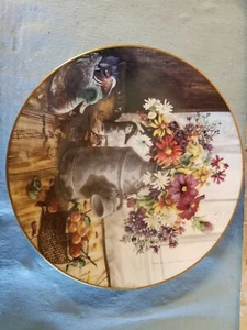 1991 Homespun Beauty Collectors Plato Serie Jardín de la Abuela. Glenna corto - Imagen 1 de 3