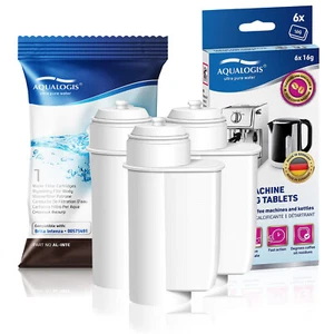 3 Coffee Machines Water Filter TZ70003 Descaler TZ80002 For Siemens EQ3 EQ6 EQ9 - Picture 1 of 8