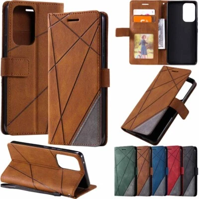 For Samsung A13 A23 A33 A53 A73 A14 Flip Wallet Card Holder Leather Case Cover - Image 1 of 4