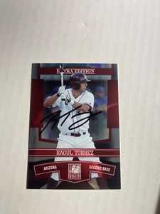 Arizona Diamondbacks RAOUL TORREZ Signed Card