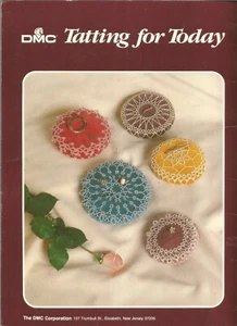 Vintage Tat Patterns Tatting for Today Collars Ornaments Snowflake DMC 1980s G07 - Picture 1 of 11