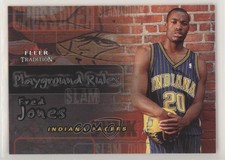 2002-03 Fleer Tradition Playground Rules Fred Jones #2PR Rookie RC