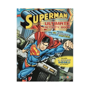 DC Comics - Superman Ultimate Activity Book – 2013 Edition includes 2 Posters! - Imagen 1 de 9
