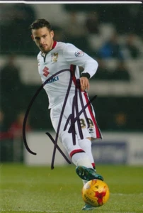 MK DONS HAND SIGNED DIEGO POYET 6X4 PHOTO 1. - Picture 1 of 1