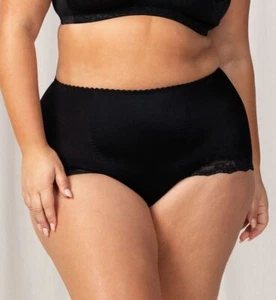 Something Else Tum-E-Lace Shapewear Panty - Black, Sizes 10-20, Triumph Lingerie - Picture 1 of 5