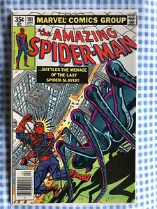 the Amazing Spider-Man 191 (1979) Spencer Smythe, Spider Slayer app, cents [5.5]