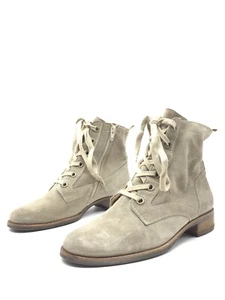 PAUL GREEN Botas De Cuero Gris Para Mujeres T.38 US.6 UK.5 - Imagen 1 de 5