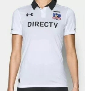 Under Armour Colo Colo Chile Home Soccer Jersey Womens Size Large 1288768 New - Picture 1 of 10