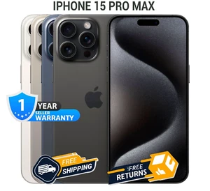 Apple iPhone 15 Pro Max 5G (A2849) AT&T ONLY - Excellent Condition - Picture 1 of 21