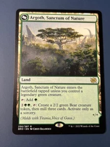 1x ARGOTH, SANCTUM OF NATURE - Brother's War - MTG - Magic the Gathering - Picture 1 of 2