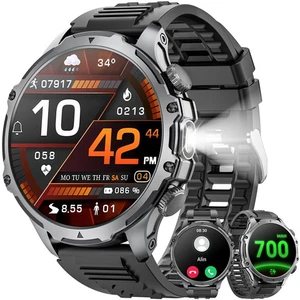 Military Smart Watch for Men (Answer/Make Call), 1,85" HD Touch Screen 700mAh... - Picture 1 of 7