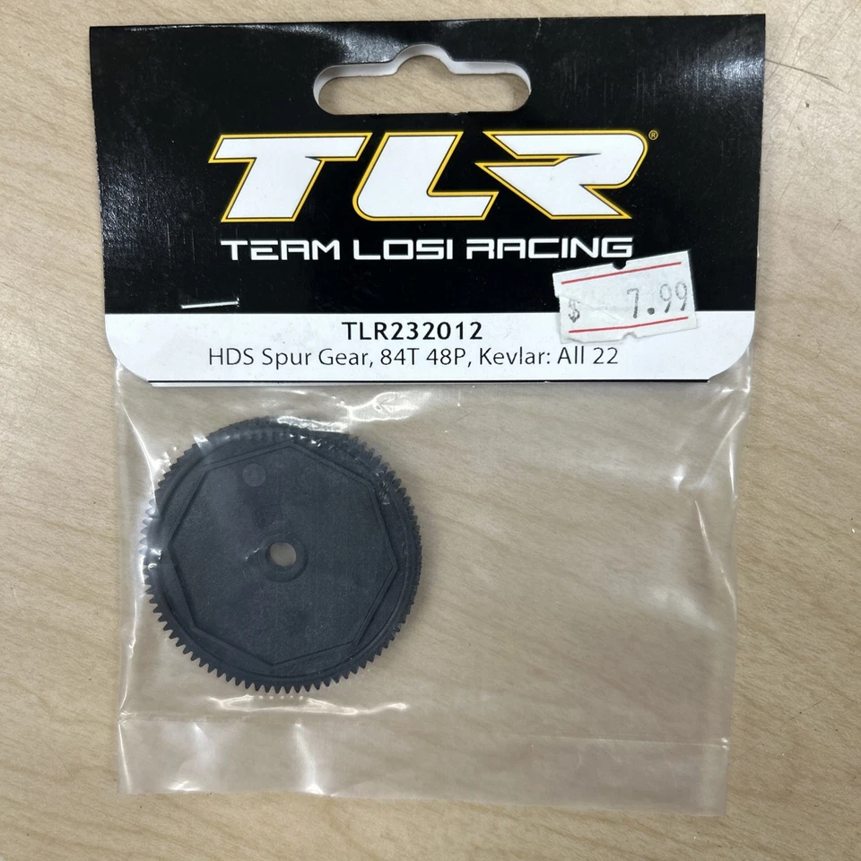 Team Losi Racing 232012 HDS Spur Gear 84T 48P paraaramida fibra sintética: Todo Foto 1 de 1