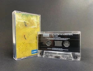 Oasis ALL AROUND THE WORLD Cassette Single CCRECS282 **UK 1ST ISSUE 1998**SCARCE - Picture 1 of 10