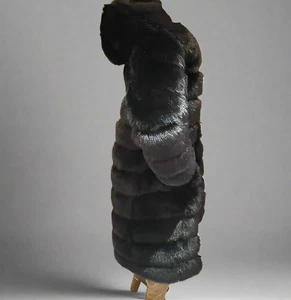 Chaqueta de piel sintética aspecto visón. Piel regular o piel de lujo - Imagen 1 de 33