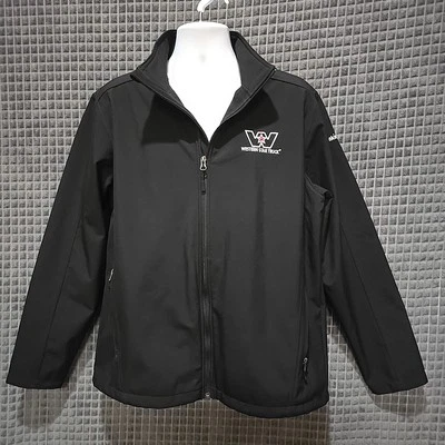 Fleece Lined Windbreaker Jacket SzXL Zip PortAuthority Lightweight Work Trucking - Image 1 of 4