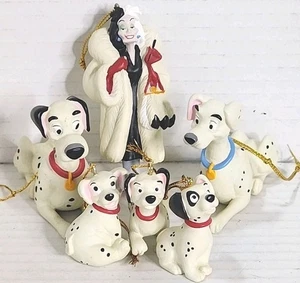 Disney Christmas Collection 101 Dalmatiner Bilderbuch Ornament 6 Stück * OHNE BOX (LBHT - Bild 1 von 13