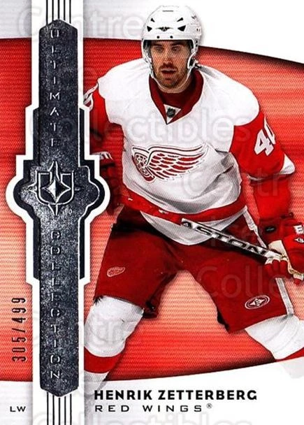 2007-08 UD Ultimate Collection #44 Henrik Zetterberg - Image 1 of 1
