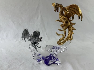 Escultura Franklin Mint Michael Whelan Fuerzas del Destino Dragones *ROTA* LEER Foto 1 de 4