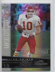 Playoff Prestige Xtra Points 2006 negro Trent verde #80 Chiefs/25 - Imagen 1 de 2