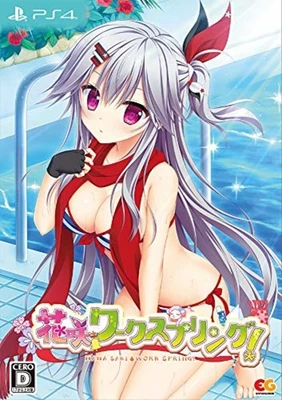 Hanasaki Workspring! First Press Limited Edition - PS4 Japan F/S w/Tracking# NEW - Image 1 of 4