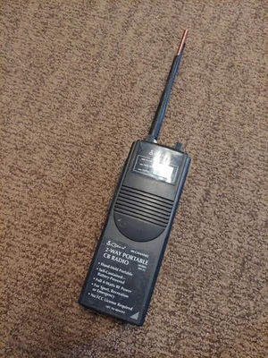 Cobra HH-35 Handheld 2-Way Portable Radio 40 Channel with Antenna  - Image 1 of 4