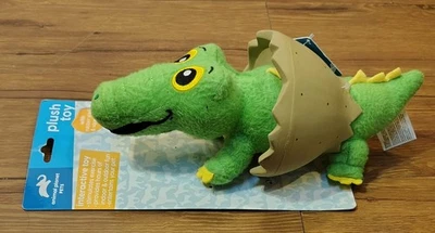 Animal Planet Interactivo Mascota Perro Juguete con Chirrido Caimán 11” Dinosaurio Foto 1 de 4