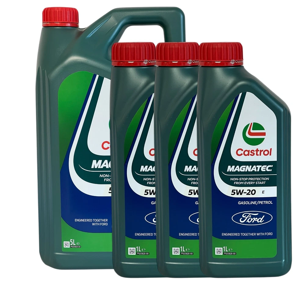 5+3x1=8  L Castrol Magnatec 5W20 E Motoröl Ford WSS-M2C948-B EcoBoost 5W-20 - Bild 1 von 1