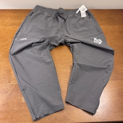 Texas AM Aggies Sweatpants Mens 2XL Gray Football  Zip Pockets Adidas - Image 1 of 4
