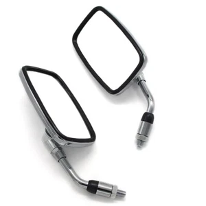 Rearview Side Mirrors For Honda NV400 NV600 NV750 VT400 VT500 VT600 VT700 VT750 - Picture 1 of 6