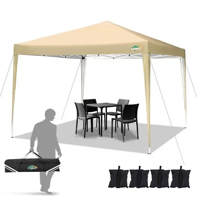 Carpa gazebo comercial al aire libre con dosel emergente COBIZI 10x10 pies para acampar playa Foto 1 de 4