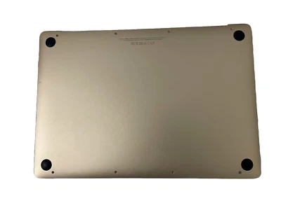 Capa inferior e bateria para laptop Apple Macbook 12 A1534 2015 fabricante de equipamento original 613-01926-ouro - Imagem 1 de 2