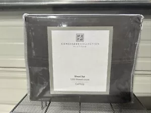 Concierge collection Platinum 1200 Thread Count Cal King Sheet Set - Picture 1 of 7