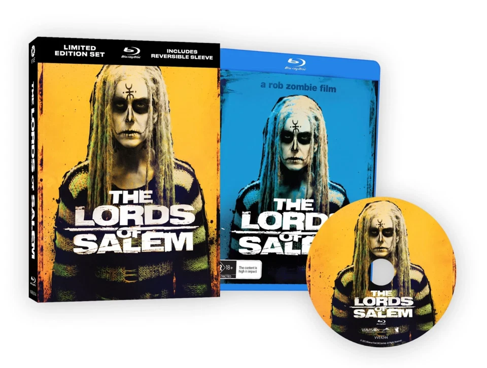 The Lords of Salem (Blu-Ray, 2012) Ltd Ed Set Lenticular Cover - New & SEALED - image 1 of 1