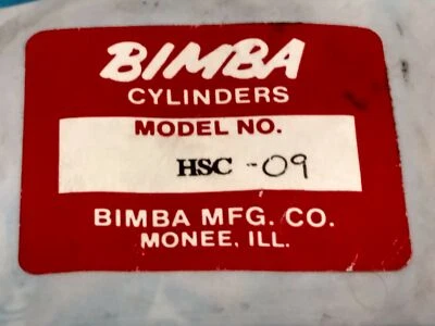 Interruptor de cilindro Bimba HSC-09 Foto 1 de 4