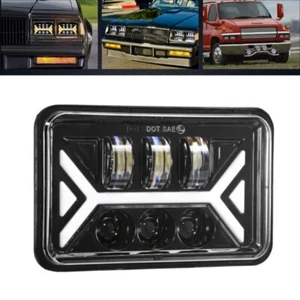 4x6"INCH LED Headlight Hi/Lo Beam DRL Turn Signal Lamp For Isuzu NQR NPR NPR-HD - Picture 1 of 11