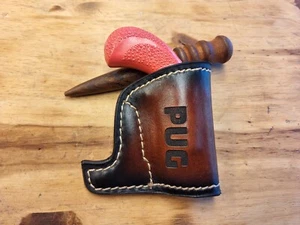 Fits NAA Pug Leather Suede Lined Pocket Holster - Picture 1 of 2