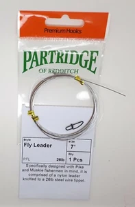 PARTUCHO PFL LUCIO MOSCA ACERO MOSCA LÍDER ALAMBRE TRAZA Y HECHO MOSCA LÍDERES L@@K - Imagen 1 de 1