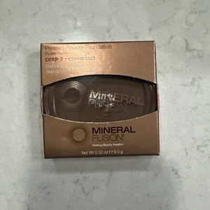 Mineral Fusion - Pressed Powder Foundation Deep 7 - Espresso - 0.32 oz. - Picture 1 of 4