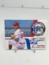 Ben Brown Signed 2021 Jersey Shore Blueclaws Team Set Chicago Cubs Top 100