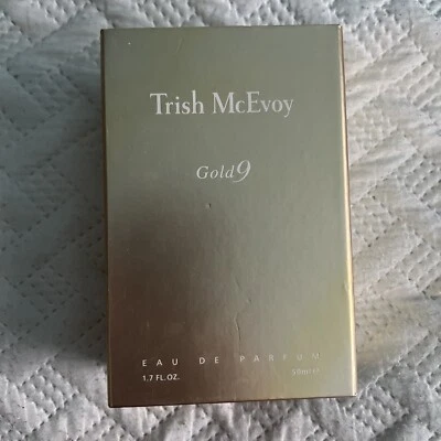 Trish McEvoy Gold 9 de Trish McEvoy-Eau de Parfum Spray-1,7 oz/50 ml-Nuevo  Foto 1 de 3
