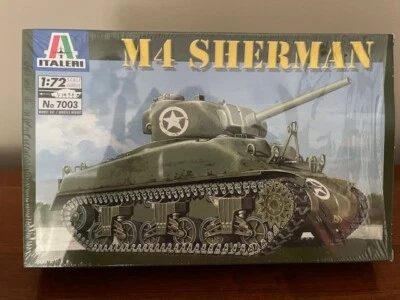 M4 	SHERMAN	1-72		ITALERIA	#	7003 - Image 1 of 2