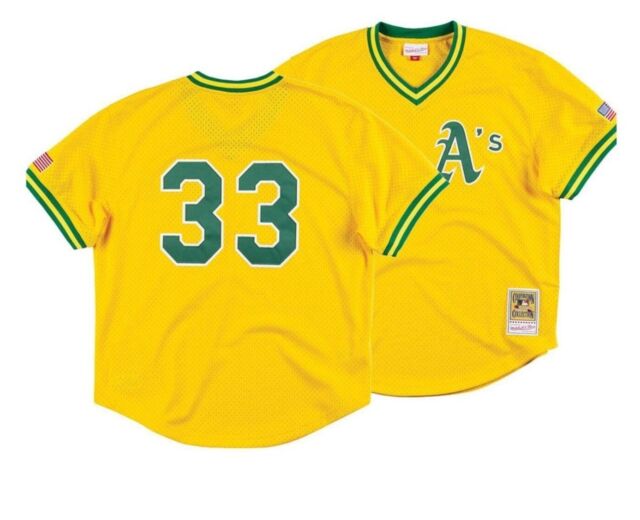 Jose Canseco Jersey Oakland Athletics #33 Jose Canseco Throwback