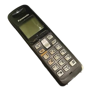 PANASONIC KX-TGA641T Black Metallic DECT 6.0 Cordless Phone Handset Genuine OEM - Picture 1 of 9
