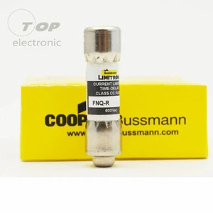 1/5PCS BUSSMANN NEW FNQ-R-1/4 (FNQ-R-0.25 ) 0.25 Amp 600V Time Delay Fuses L3DE - Picture 1 of 4