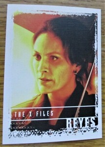 Rittenhouse Archives X-Files Annabeth Gish as Monica Reyes Picture Profile Card