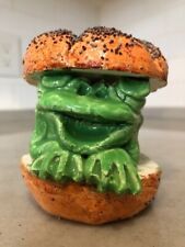 David Gilhooly Ceramic Frog Hamburger, free shipping.