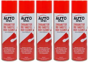 5 x Car CARBY Carburetor & Throttle Body CLEANER - 400g spray - Picture 1 of 1