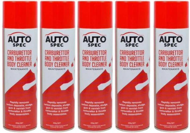 5 x Car CARBY Carburetor & Throttle Body CLEANER - 400g spray - image 1 of 1