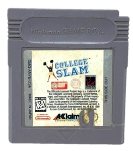 College Slam (Nintendo Game Boy, 1996) Video Game Cartridge Only - Tested - Picture 1 of 3